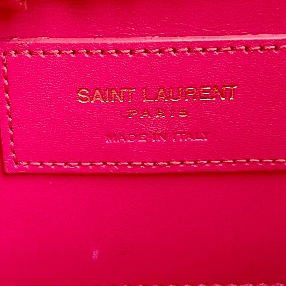 YSL Pink Leather Bag - Picture 12 of 14